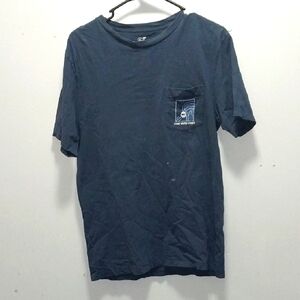 Vineyard Vines Navy Short Sleeve Tee with Pocket Small